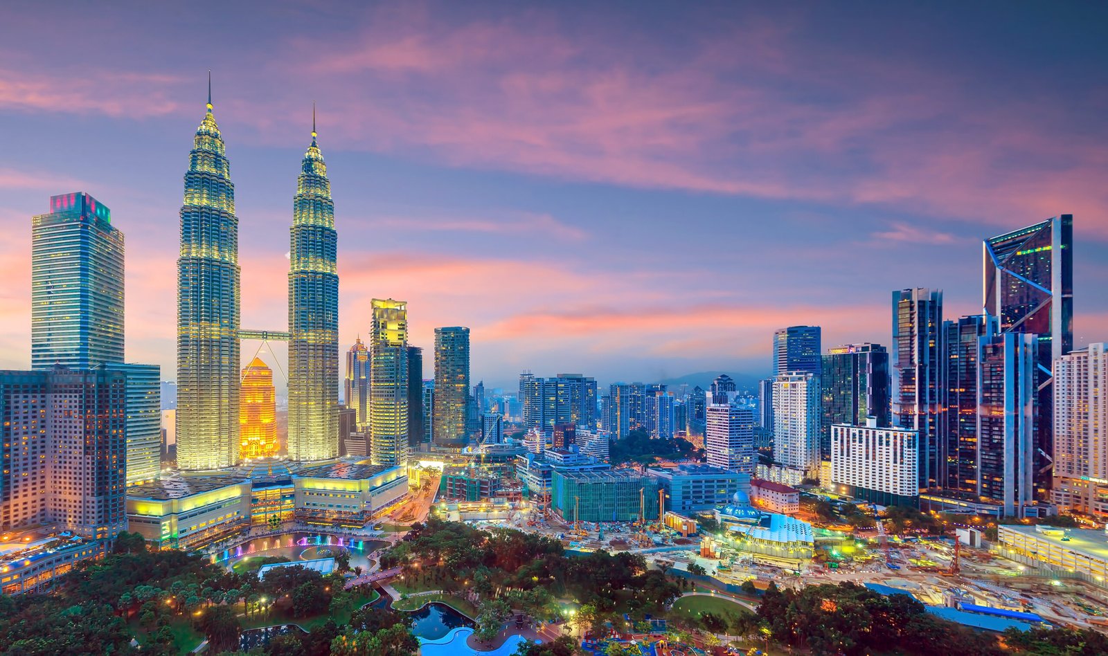 Petronas Twin Towers in Malaysia 